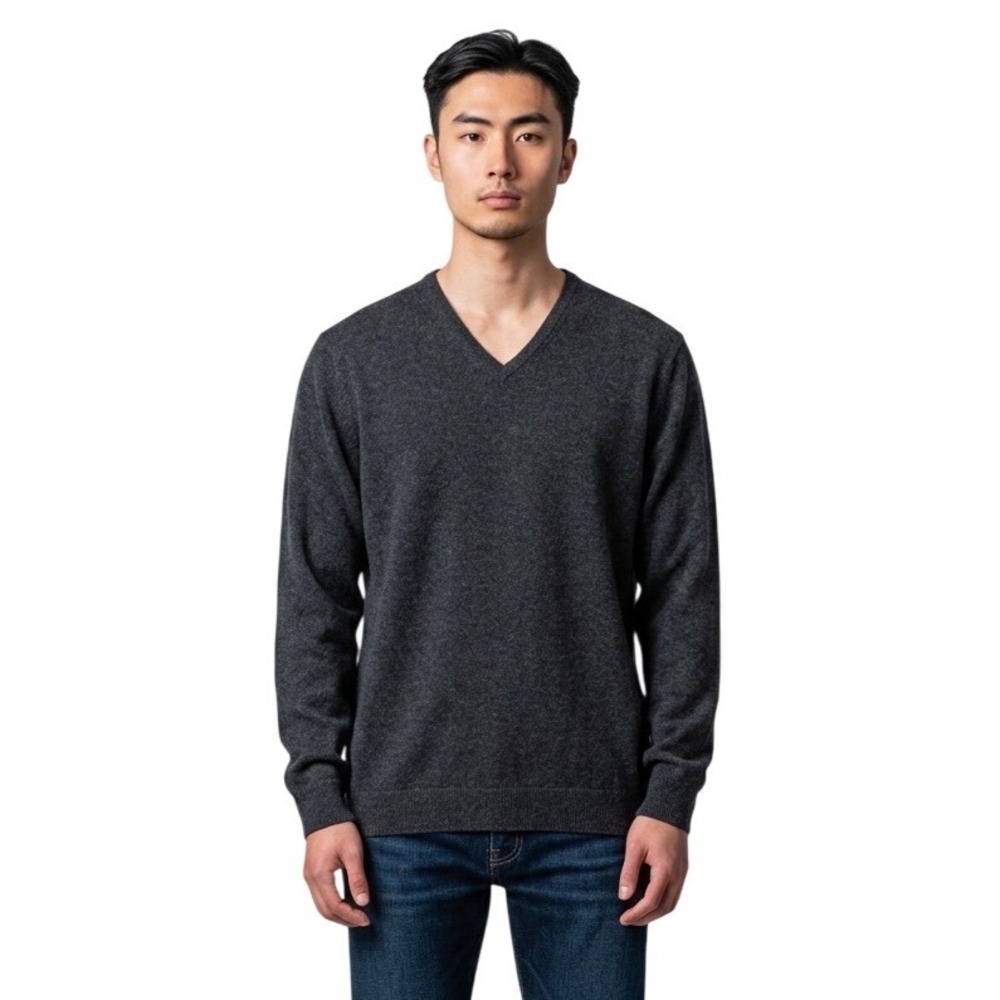 Hart Schaffner Marx Mens 100% Cashmere Sweater